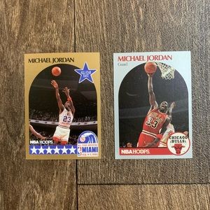 1990 Michael Jordan NBA Hoops Basketball Card